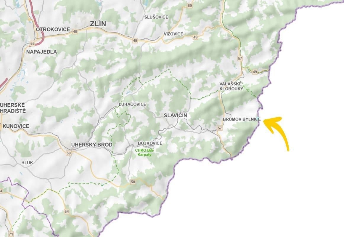 plot for sale, 793 m², Nedašov, Zlínský Region plot for sale, 793 m², Nedašov, Zlínský Region