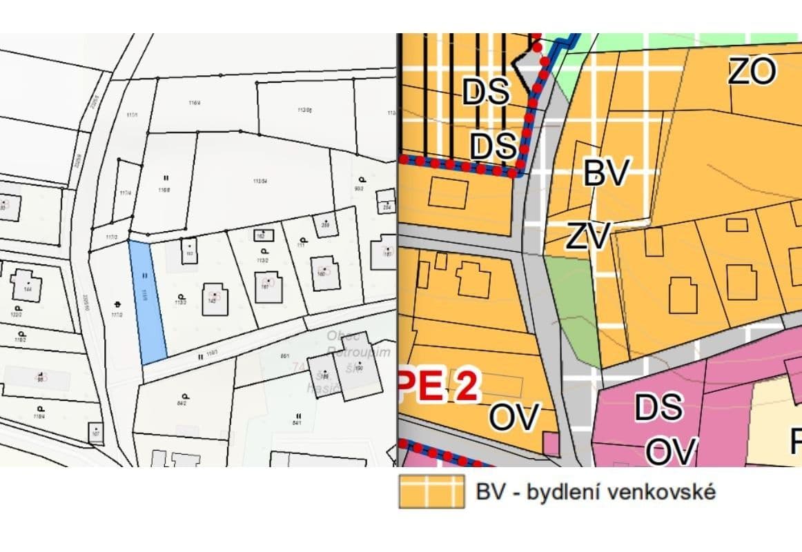 plot for sale, 113 m², Petroupim, Středočeský Region plot for sale, 113 m², Petroupim, Středočeský Region