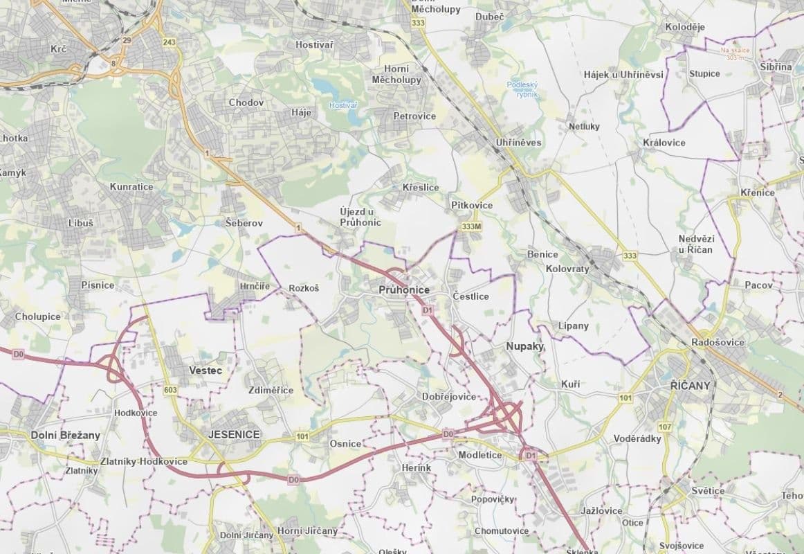 plot for sale, 1,264 m², Prague, Prague plot for sale, 1,264 m², Prague, Prague