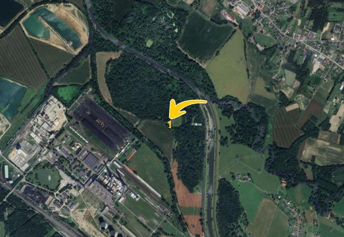 plot for sale, 327 m², Dětmarovice, Moravskoslezský Region plot for sale, 327 m², Dětmarovice, Moravskoslezský Region