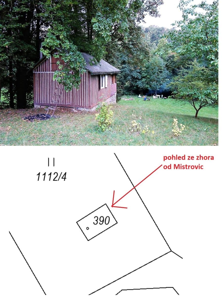 recreational property for sale, 1,683 m², Mistrovice, Pardubický Region recreational property for sale, 1,683 m², Mistrovice, Pardubický Region