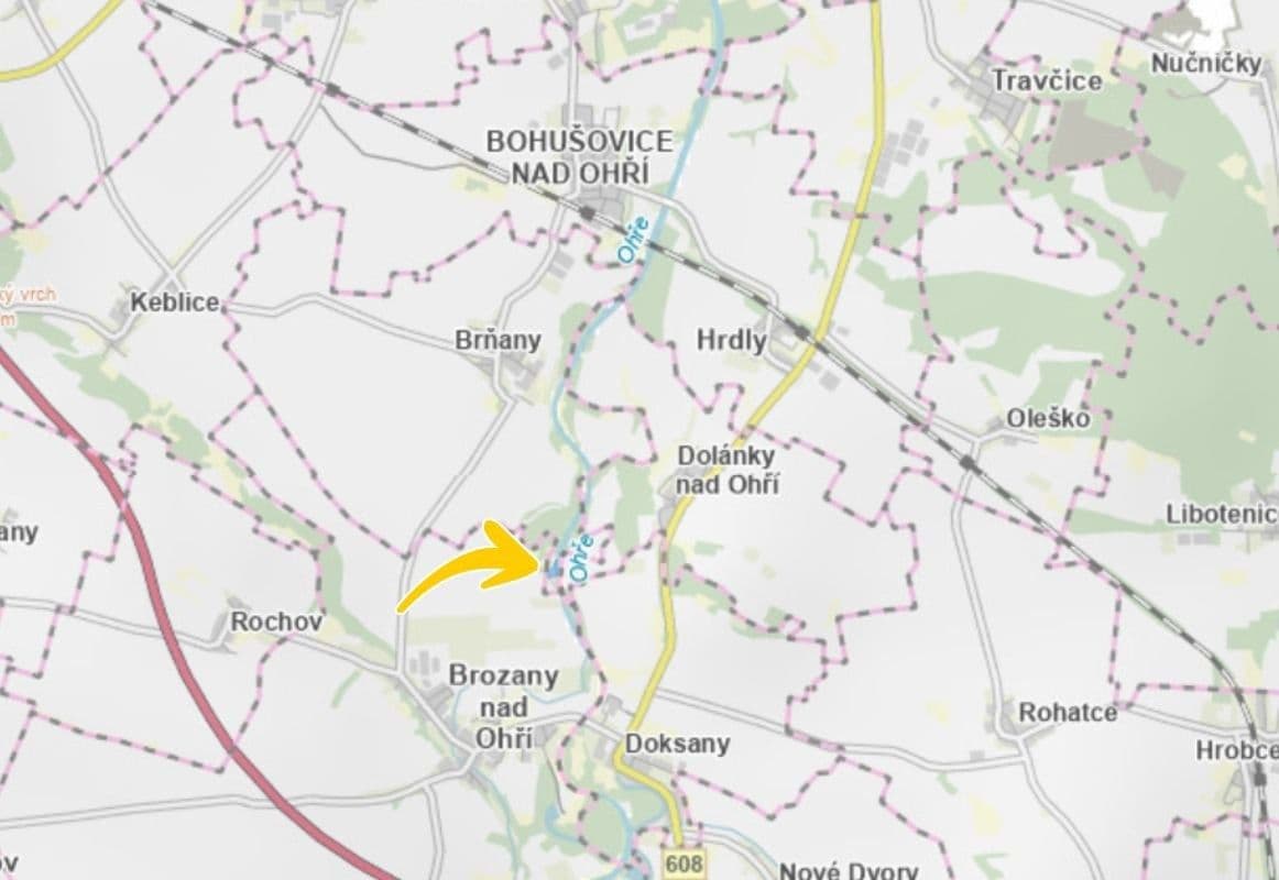 plot for sale, 194 m², Brňany, Ústecký Region plot for sale, 194 m², Brňany, Ústecký Region