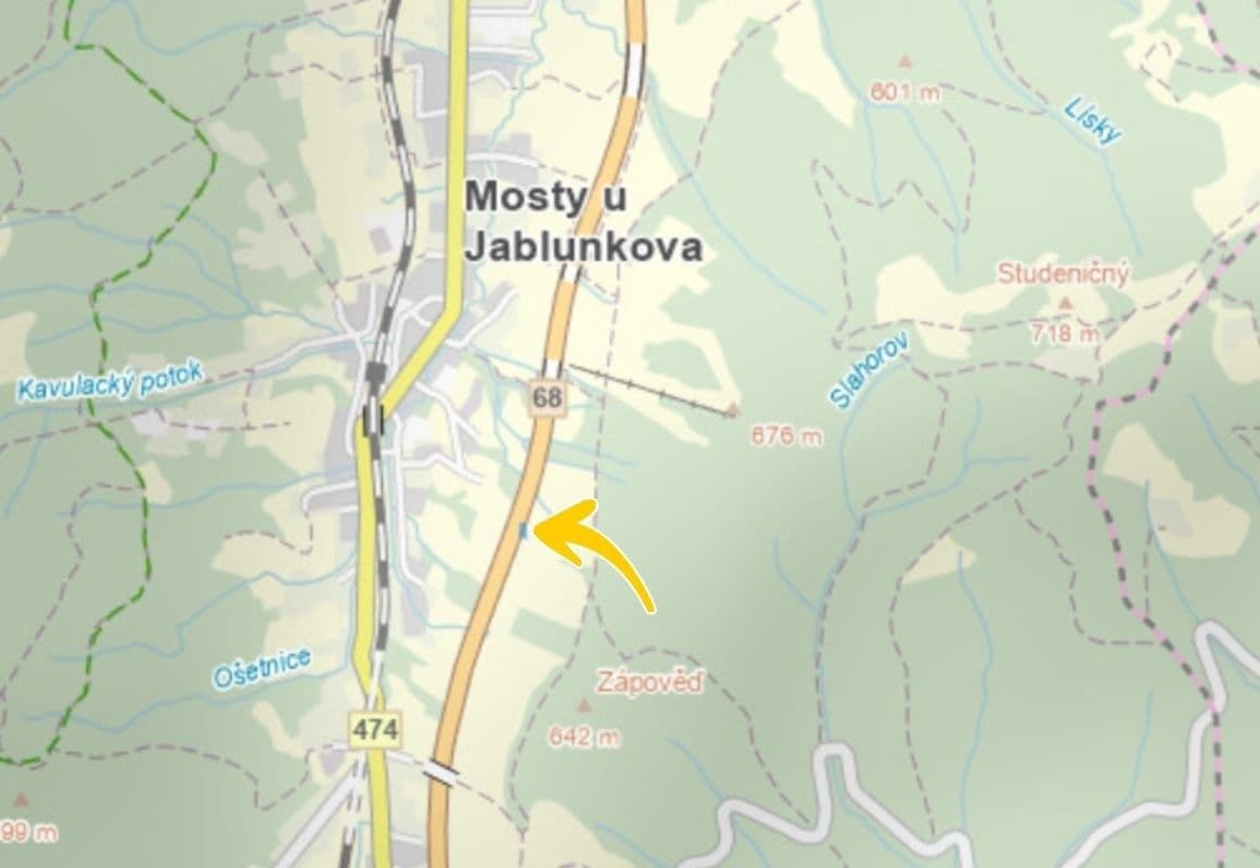 plot for sale, 368 m², Mosty u Jablunkova, Moravskoslezský Region plot for sale, 368 m², Mosty u Jablunkova, Moravskoslezský Region