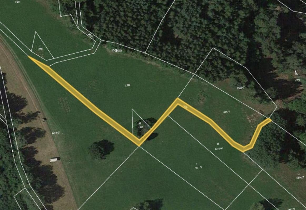 plot for sale, 179 m², Hrubá Skála, Liberecký Region plot for sale, 179 m², Hrubá Skála, Liberecký Region