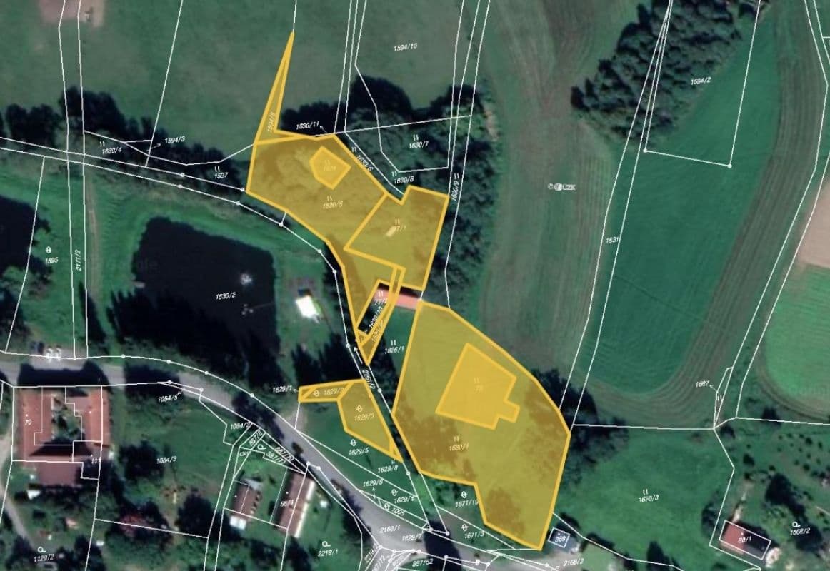 plot for sale, 271 m², Malonty, Jihočeský Region plot for sale, 271 m², Malonty, Jihočeský Region