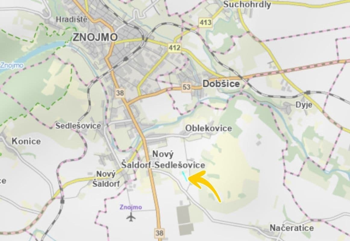 plot for sale, 128 m², Znojmo, Jihomoravský Region plot for sale, 128 m², Znojmo, Jihomoravský Region