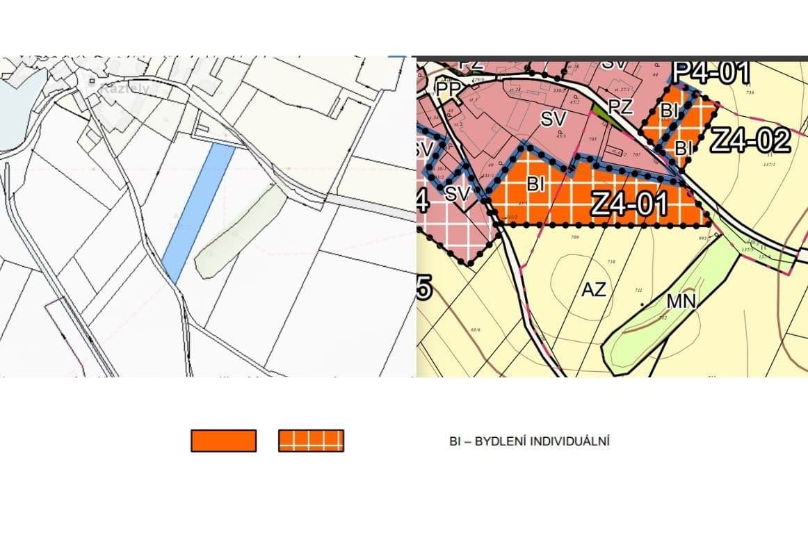 plot for sale, 750 m², Mirovice, Jihočeský Region plot for sale, 750 m², Mirovice, Jihočeský Region