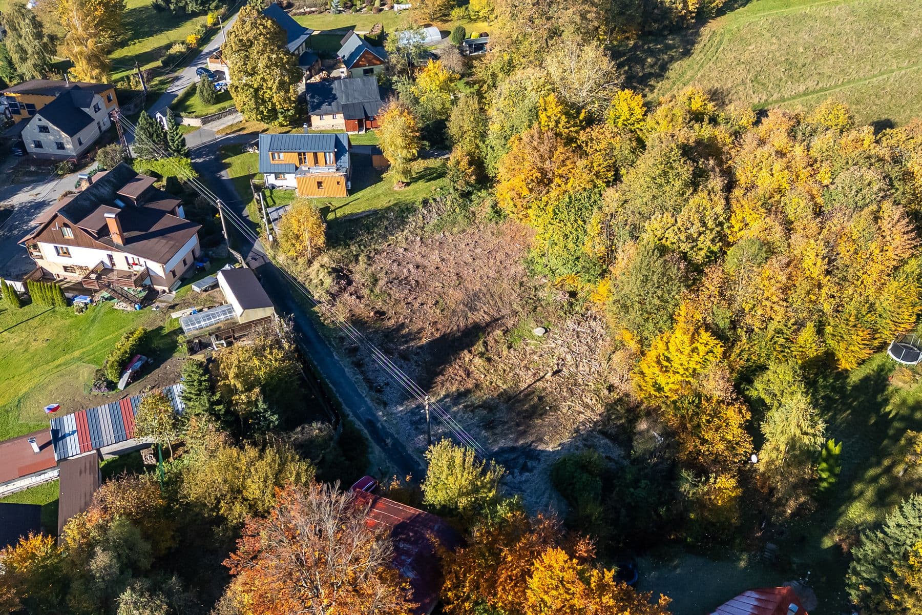 plot for sale, 1,616 m², Pěnčín, Liberecký Region plot for sale, 1,616 m², Pěnčín, Liberecký Region