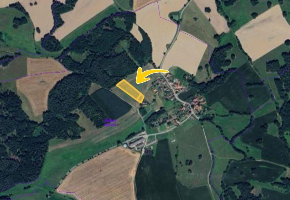 plot for sale, 1,762 m², Hrazany, Jihočeský Region plot for sale, 1,762 m², Hrazany, Jihočeský Region