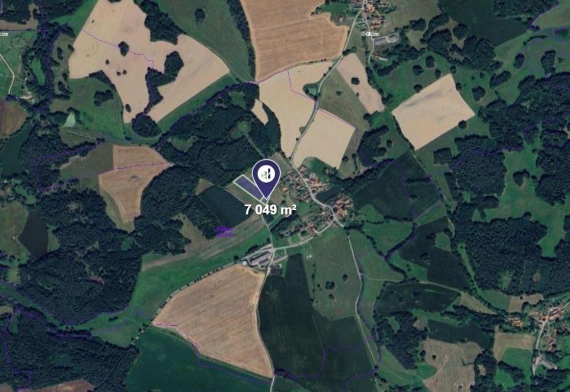 plot for sale, 1,762 m², Hrazany, Jihočeský Region plot for sale, 1,762 m², Hrazany, Jihočeský Region