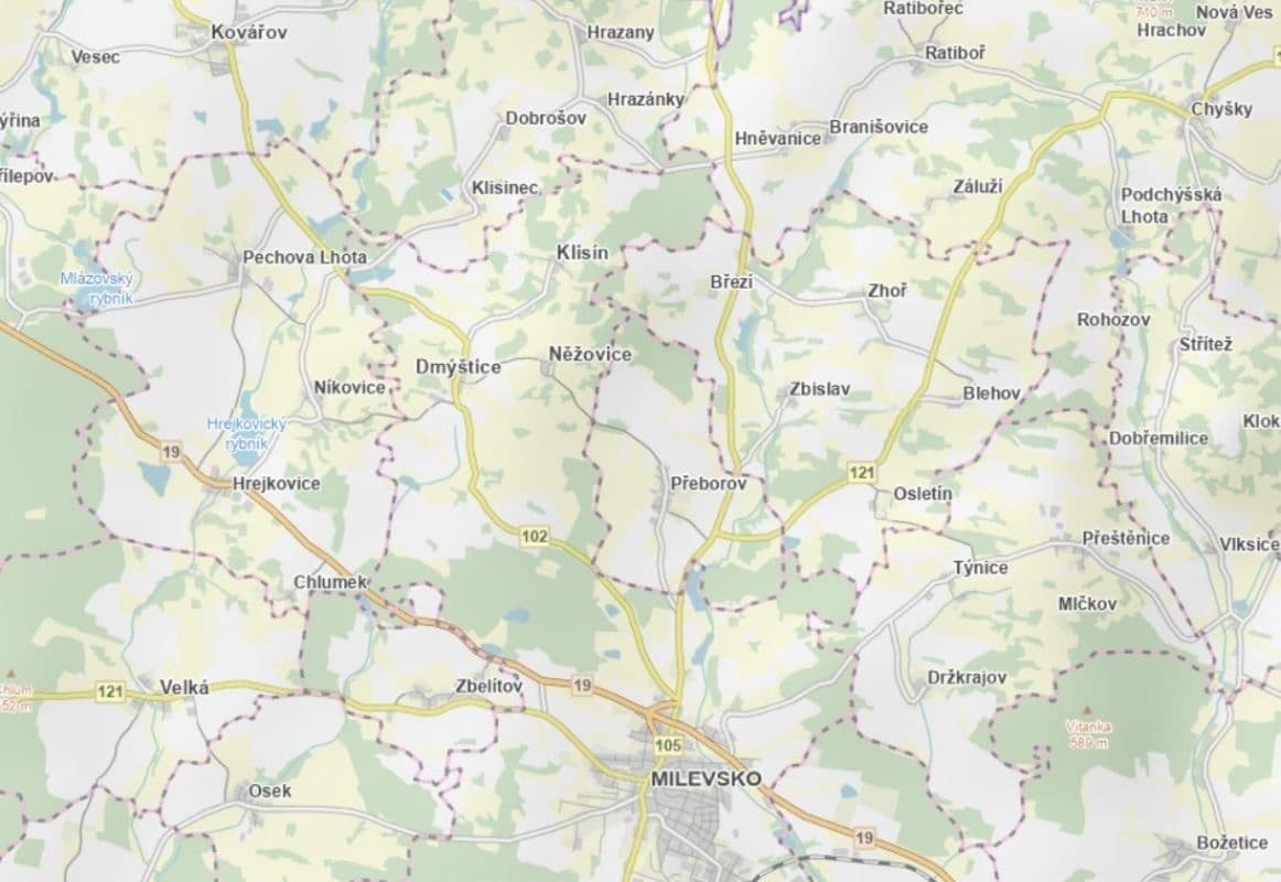 plot for sale, 1,762 m², Hrazany, Jihočeský Region plot for sale, 1,762 m², Hrazany, Jihočeský Region