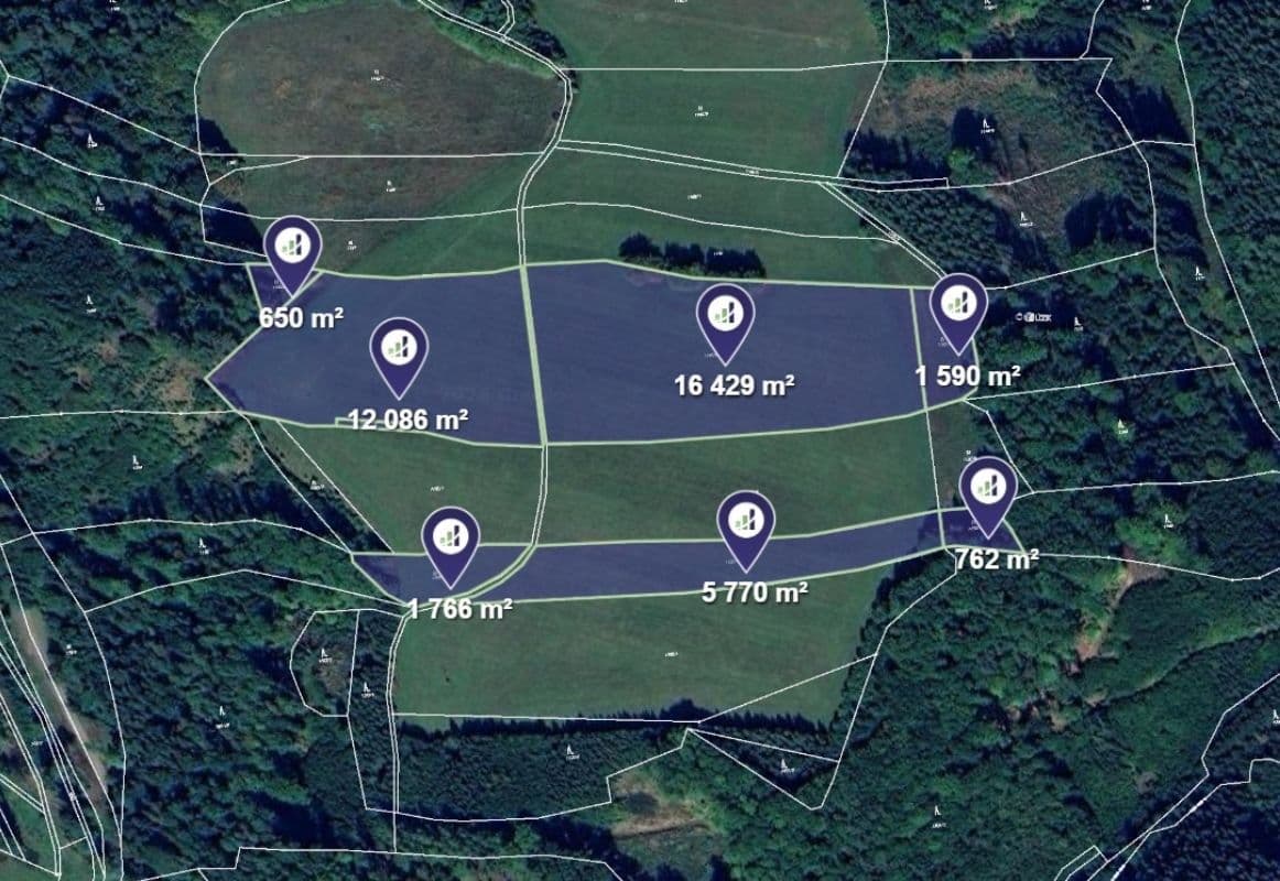 plot for sale, 39,053 m², Městečko Trnávka, Pardubický Region plot for sale, 39,053 m², Městečko Trnávka, Pardubický Region