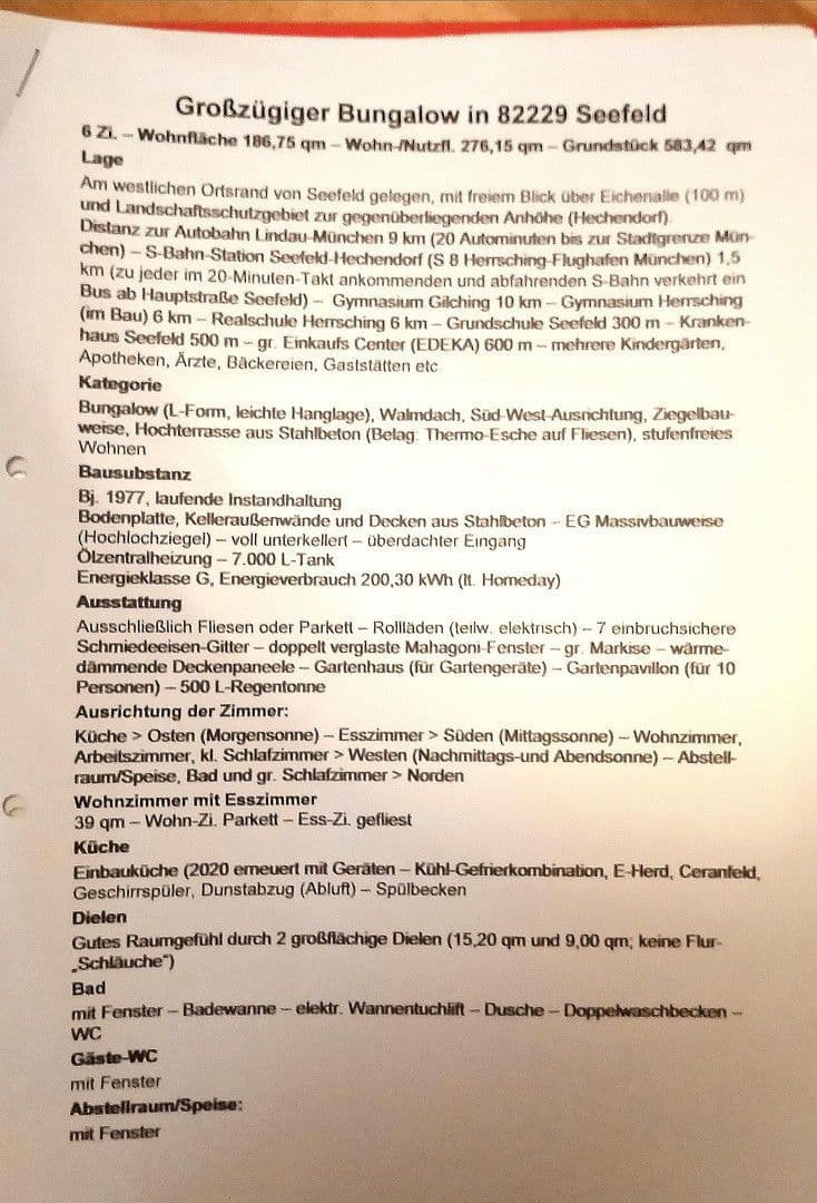 house for sale, 187 m², Seefeld, Bavaria house for sale, 187 m², Seefeld, Bavaria