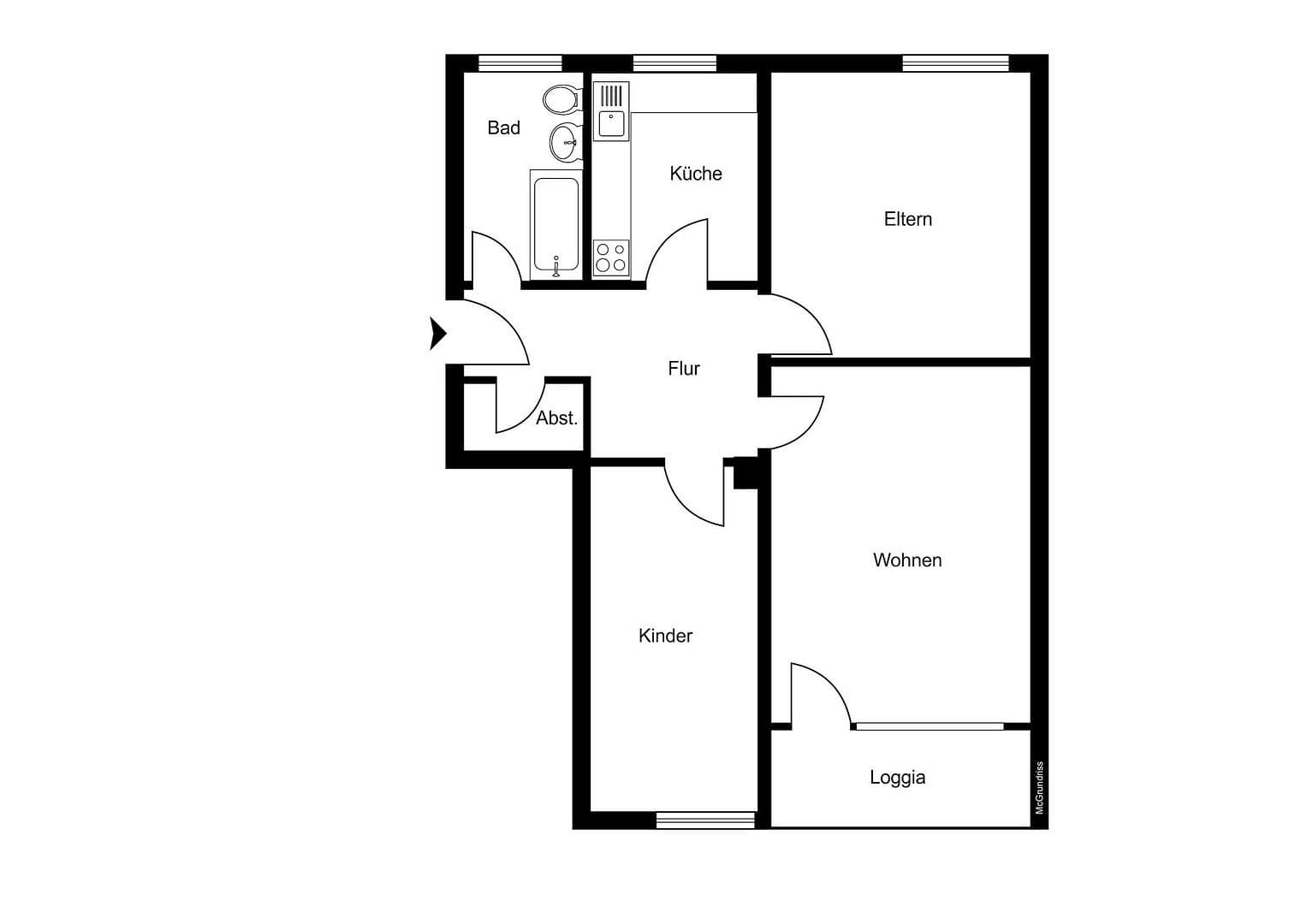 3 bedroom flat for sale, 72 m², Kaufbeuren, Bavaria 3 bedroom flat for sale, 72 m², Kaufbeuren, Bavaria