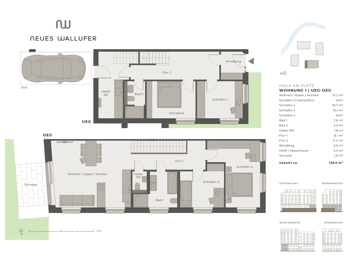 5 bedroom flat to rent, 128 m², Moislinger Allee 9k, Lübeck, Schleswig-Holstein 5 bedroom flat to rent, 128 m², Moislinger Allee 9k, Lübeck, Schleswig-Holstein