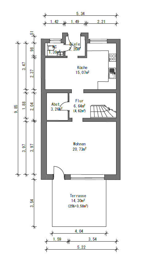 house for sale, 125 m², Bremen, Bremen house for sale, 125 m², Bremen, Bremen