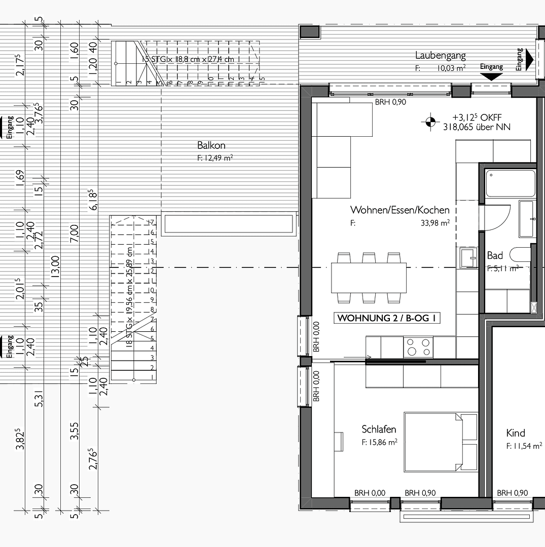 2 bedroom flat to rent, 56 m², Feldbergblick 22, Waldems, Hesse 2 bedroom flat to rent, 56 m², Feldbergblick 22, Waldems, Hesse