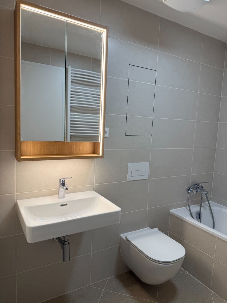 1 bedroom with open-plan kitchen flat to rent, 52 m², Čakovická, Prague, Prague 1 bedroom with open-plan kitchen flat to rent, 52 m², Čakovická, Prague, Prague