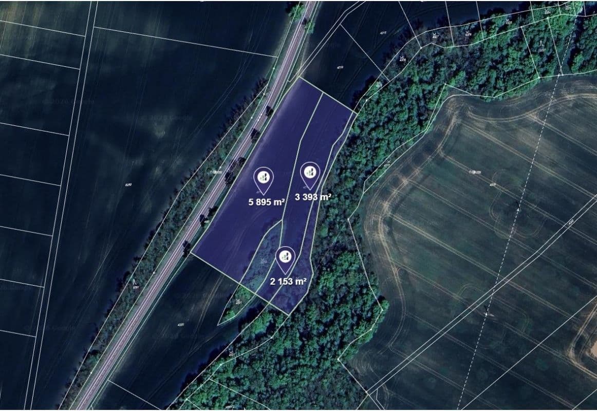 plot for sale, 3,702 m², Kadov, Jihomoravský Region plot for sale, 3,702 m², Kadov, Jihomoravský Region
