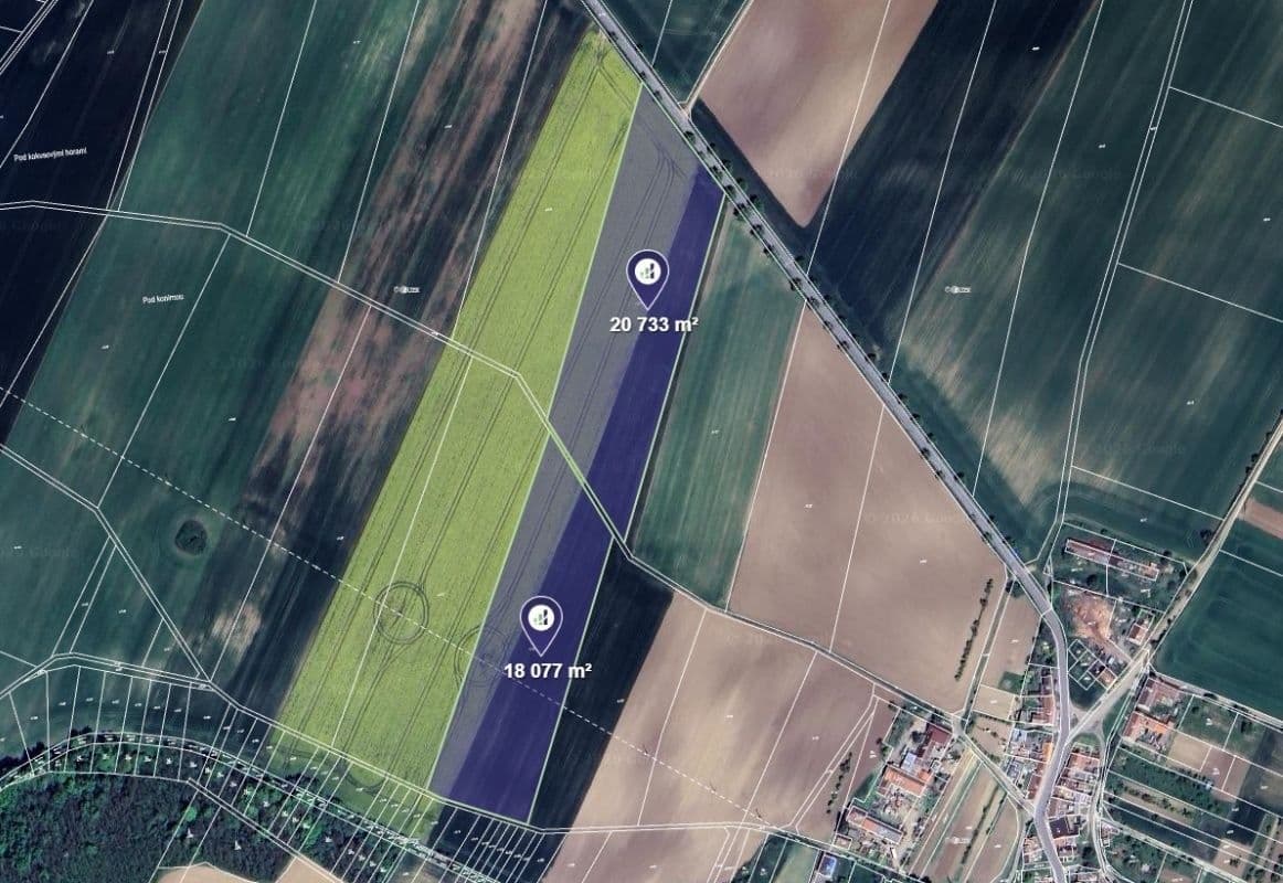 plot for sale, 7,762 m², Kadov, Jihomoravský Region plot for sale, 7,762 m², Kadov, Jihomoravský Region