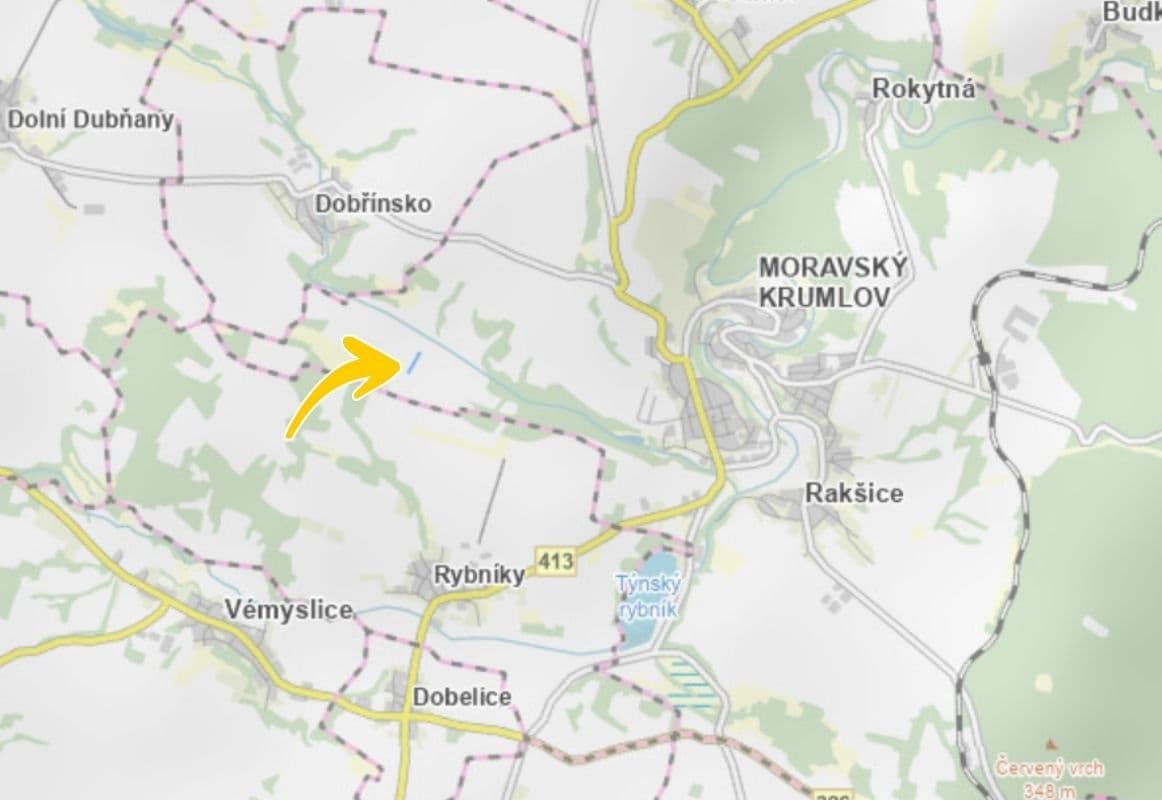 plot for sale, 2,932 m², Moravský Krumlov, Jihomoravský Region plot for sale, 2,932 m², Moravský Krumlov, Jihomoravský Region