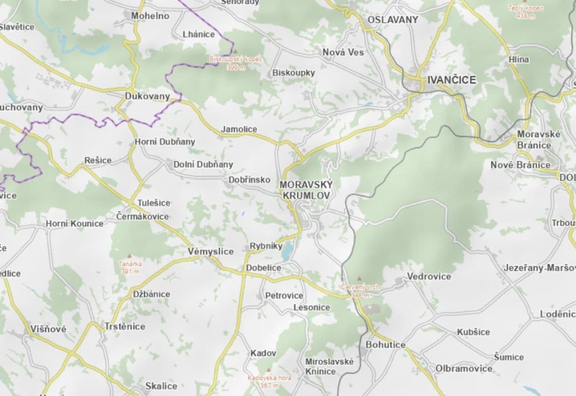 plot for sale, 2,577 m², Moravský Krumlov, Jihomoravský Region plot for sale, 2,577 m², Moravský Krumlov, Jihomoravský Region