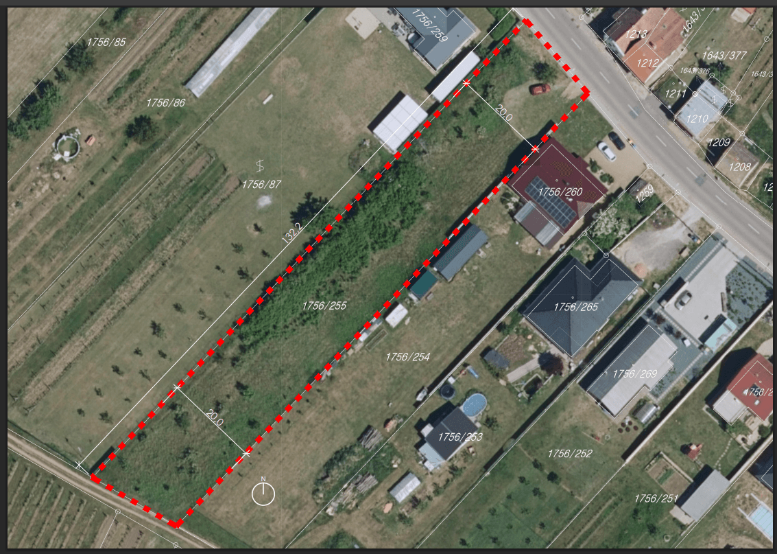 plot for sale, 2,560 m², Drnholec, Jihomoravský Region plot for sale, 2,560 m², Drnholec, Jihomoravský Region