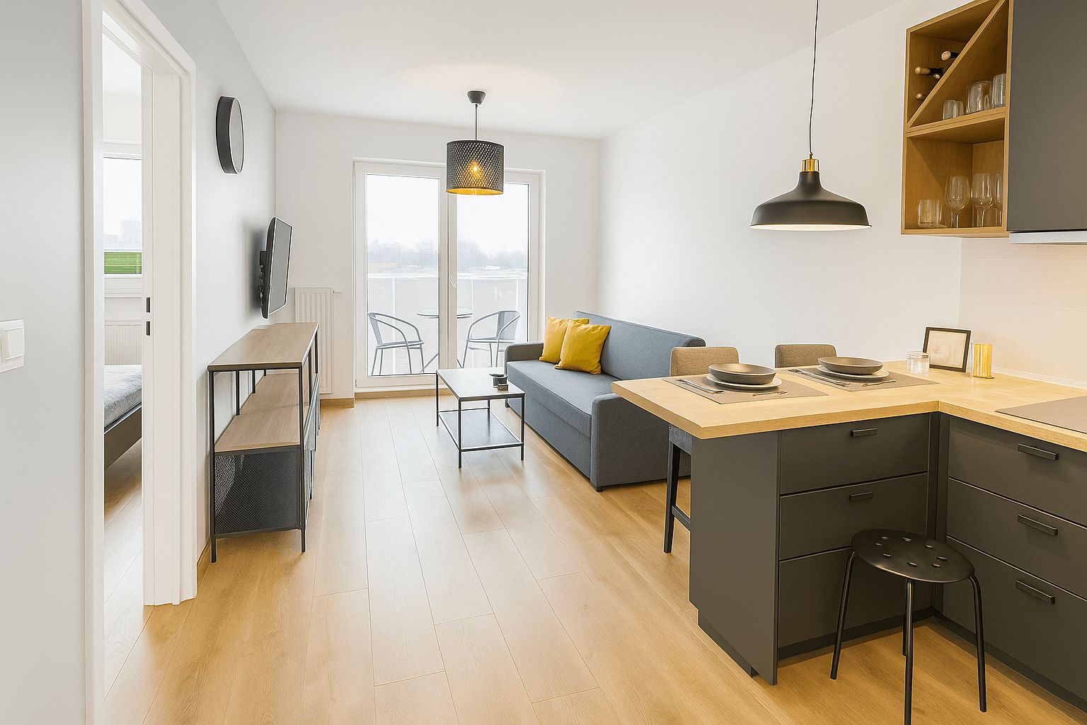 2 bedroom flat to rent, 45 m², Poing, Bavaria 2 bedroom flat to rent, 45 m², Poing, Bavaria