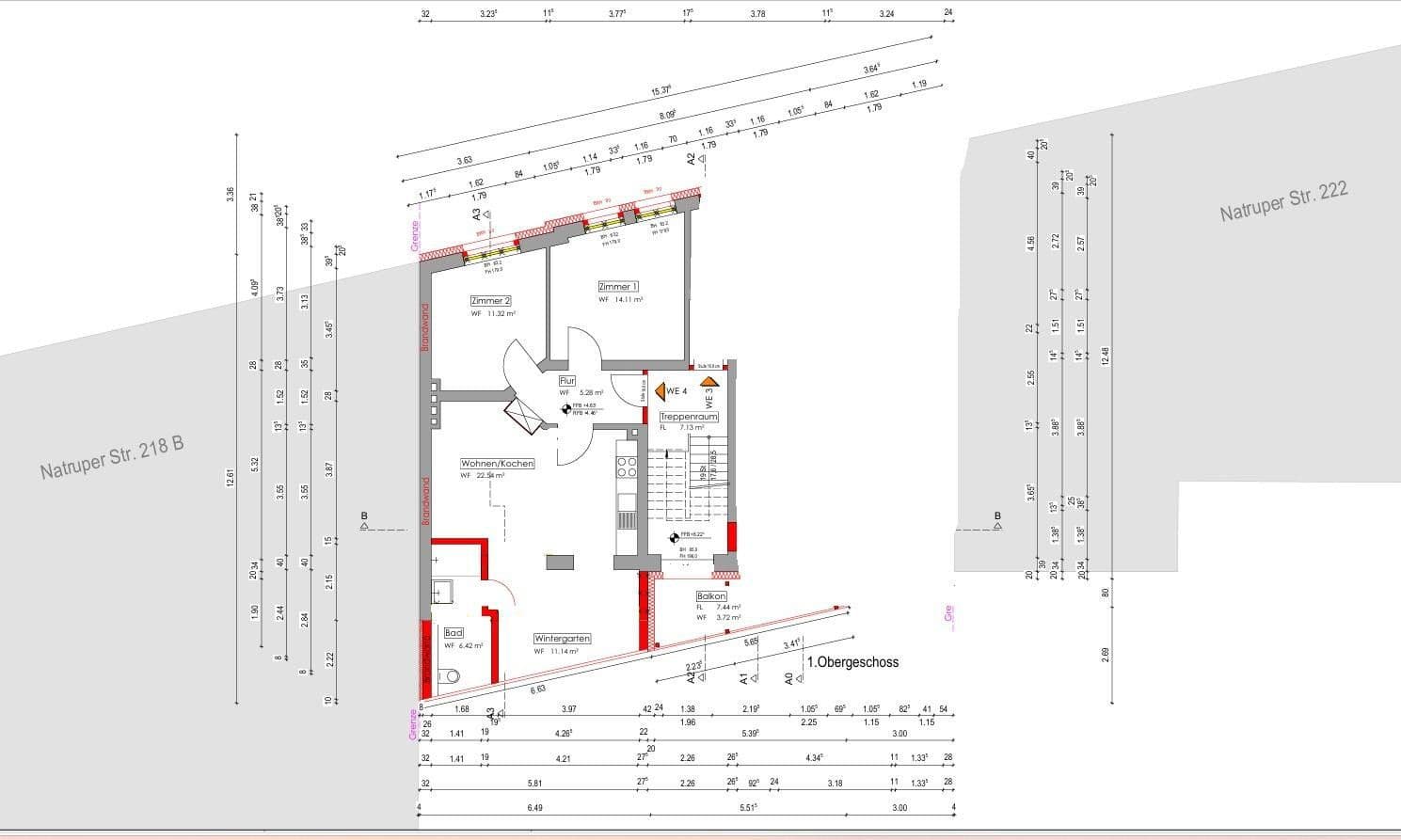 3 bedroom flat to rent, 71 m², Natruper Str. 220, Osnabrück, Lower Saxony 3 bedroom flat to rent, 71 m², Natruper Str. 220, Osnabrück, Lower Saxony