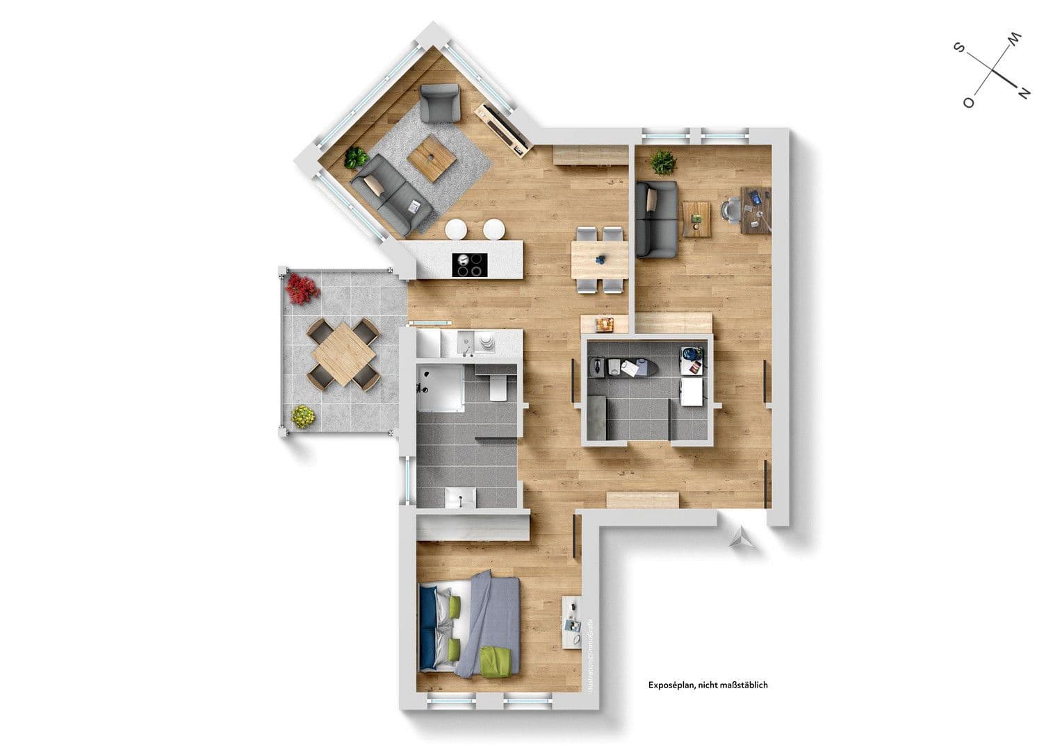 3 bedroom flat to rent, 76 m², Kummerower Weg 21, Bad Doberan, Mecklenburg-Vorpommern 3 bedroom flat to rent, 76 m², Kummerower Weg 21, Bad Doberan, Mecklenburg-Vorpommern