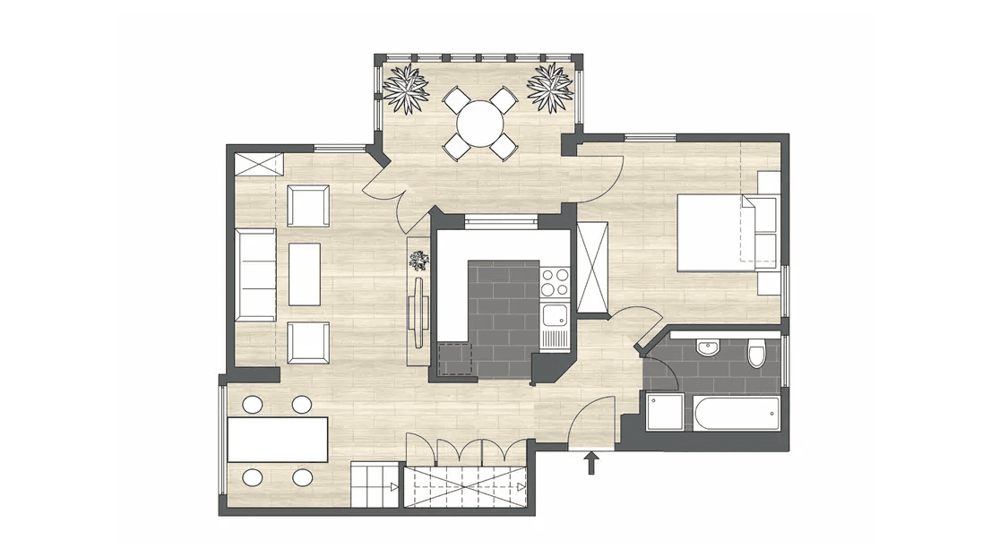 2 bedroom with open-plan kitchen flat for sale, 84 m², Obere Flurstraße, 22, Bodolz, Bavaria 2 bedroom with open-plan kitchen flat for sale, 84 m², Obere Flurstraße, 22, Bodolz, Bavaria