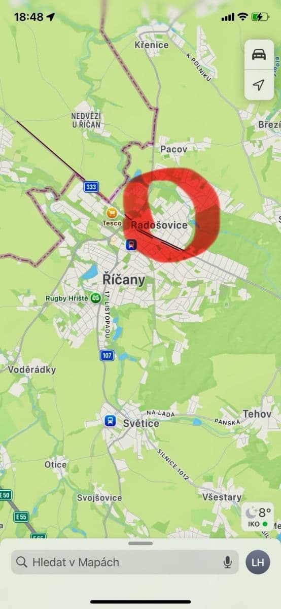 plot for sale, 1,600 m², Říčany, Středočeský Region plot for sale, 1,600 m², Říčany, Středočeský Region