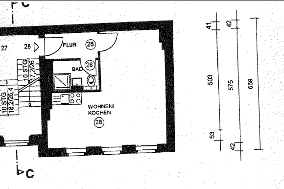 1 bedroom flat for sale, 33 m², Niederbarnimstr. 23, Berlin Friedrichshain, Berlin 1 bedroom flat for sale, 33 m², Niederbarnimstr. 23, Berlin Friedrichshain, Berlin