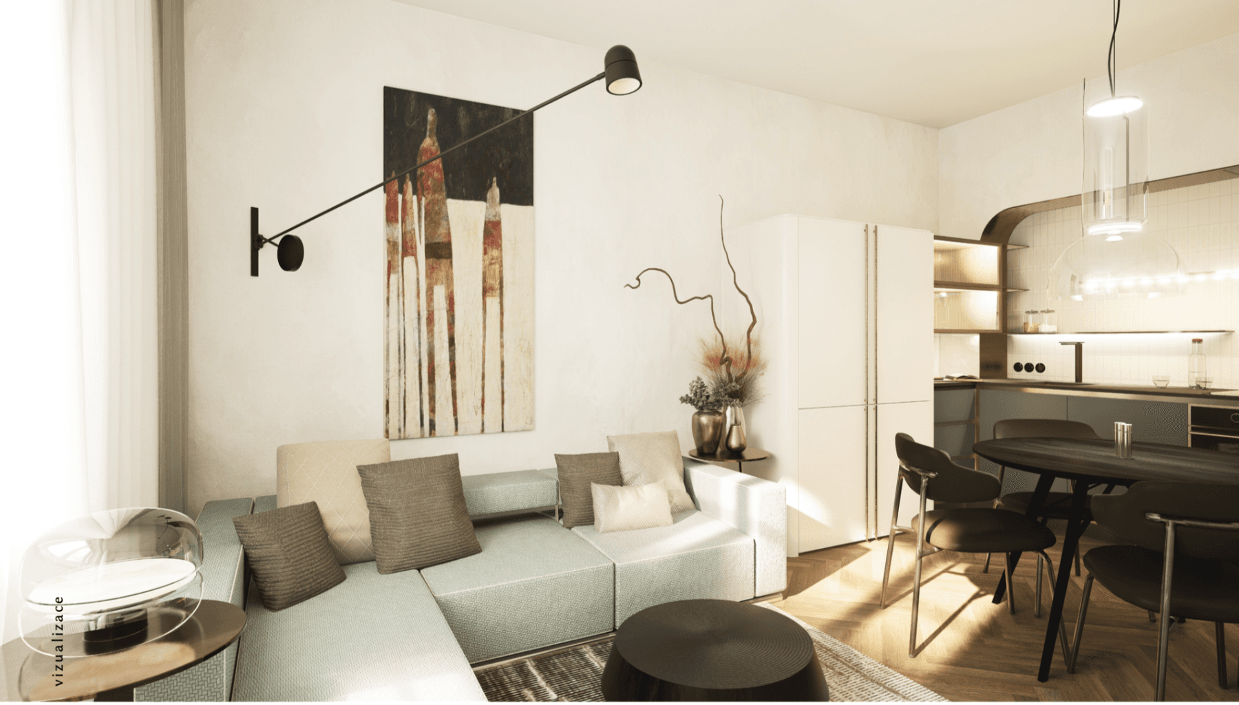 1 bedroom with open-plan kitchen flat for sale, 49 m², Ortenovo náměstí, Prague, Prague 1 bedroom with open-plan kitchen flat for sale, 49 m², Ortenovo náměstí, Prague, Prague