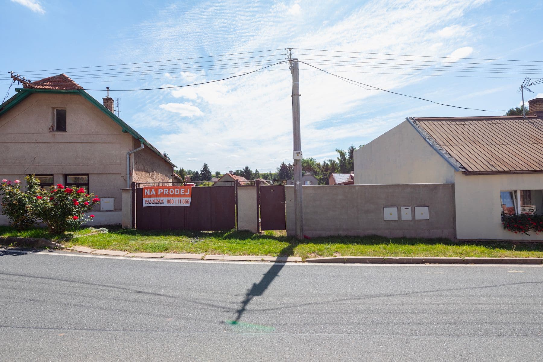 plot for sale, 941 m², Přistoupim, Středočeský Region plot for sale, 941 m², Přistoupim, Středočeský Region