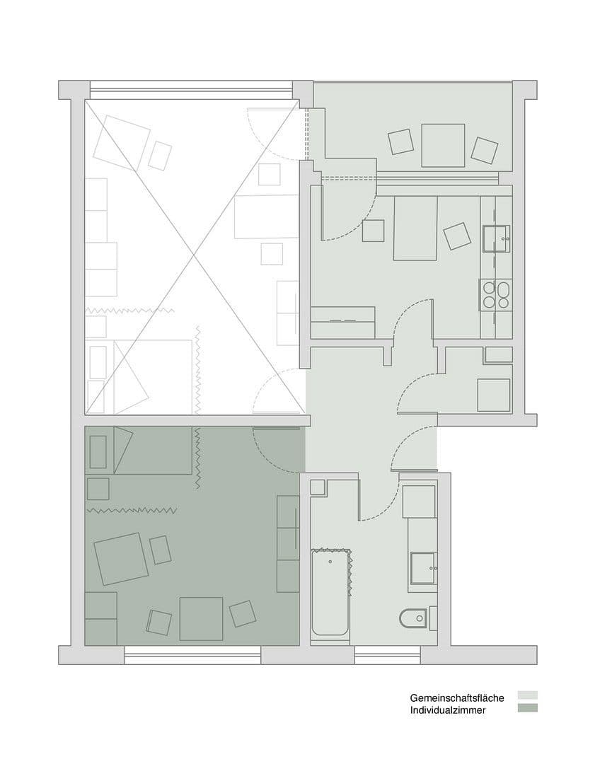 flat to rent, 17 m², Erlangen, Bavaria flat to rent, 17 m², Erlangen, Bavaria