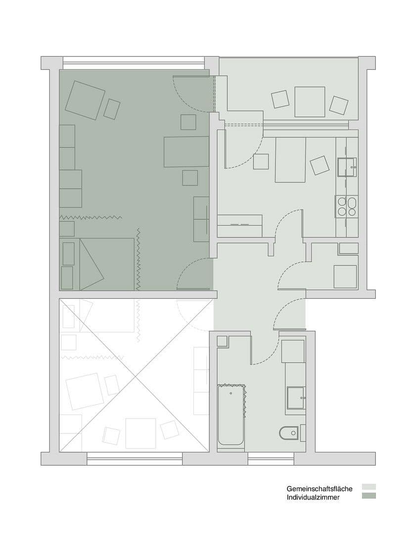 flat to rent, 24 m², Erlangen, Bavaria flat to rent, 24 m², Erlangen, Bavaria
