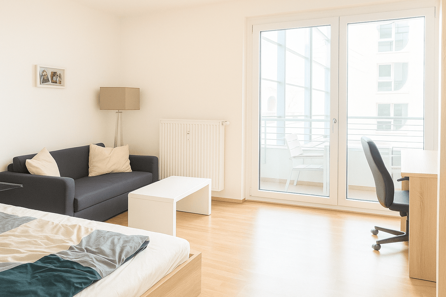 1 bedroom flat to rent, 24 m², München, Bavaria 1 bedroom flat to rent, 24 m², München, Bavaria