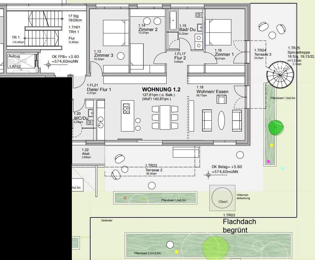 4 bedroom flat to rent, 141 m², Wilhelm-Schussen-Str.44, Bad Schussenried, Baden-Württemberg 4 bedroom flat to rent, 141 m², Wilhelm-Schussen-Str.44, Bad Schussenried, Baden-Württemberg