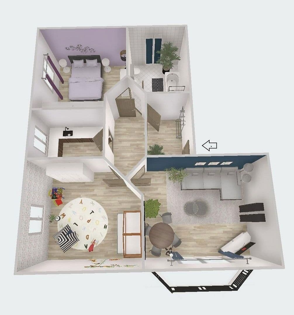 3 bedroom flat for sale, 74 m², Danziger Strasse 1, Mücke, Hesse 3 bedroom flat for sale, 74 m², Danziger Strasse 1, Mücke, Hesse