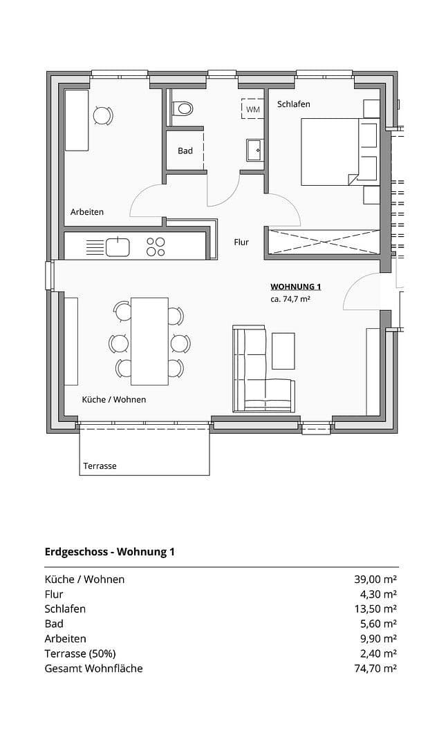 3 bedroom flat to rent, 75 m², Erlenstraße 11, Lüdinghausen, North Rhine-Westphalia 3 bedroom flat to rent, 75 m², Erlenstraße 11, Lüdinghausen, North Rhine-Westphalia
