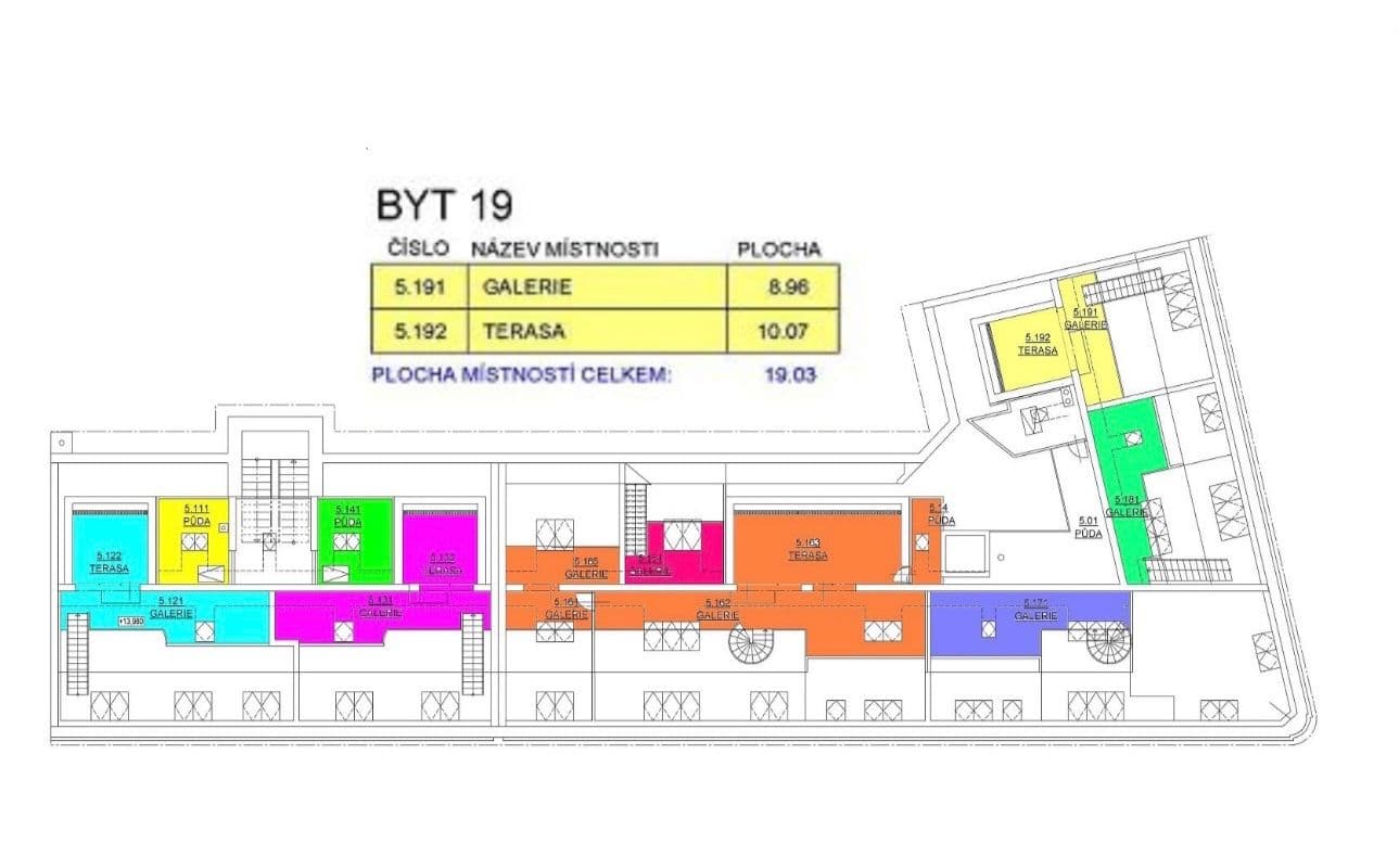 1 bedroom with open-plan kitchen flat to rent, 81 m², Hybešova, Brno, Jihomoravský Region 1 bedroom with open-plan kitchen flat to rent, 81 m², Hybešova, Brno, Jihomoravský Region