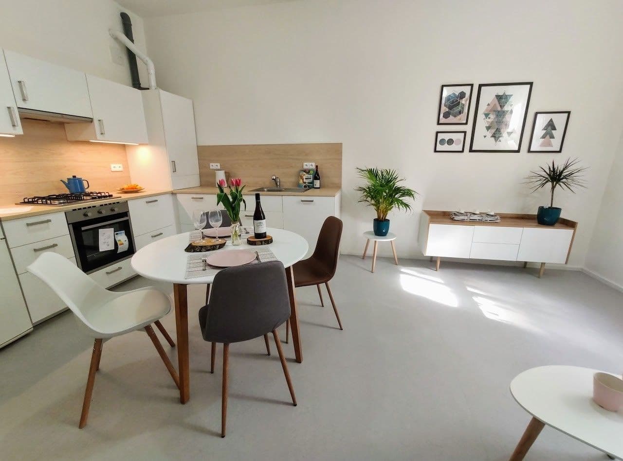 1 bedroom with open-plan kitchen flat to rent, 56 m², Koperníkova, Plzeň, Plzeňský Region 1 bedroom with open-plan kitchen flat to rent, 56 m², Koperníkova, Plzeň, Plzeňský Region