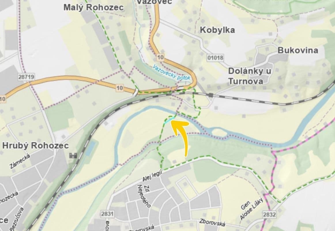 plot for sale, 1,668 m², Turnov, Liberecký Region plot for sale, 1,668 m², Turnov, Liberecký Region