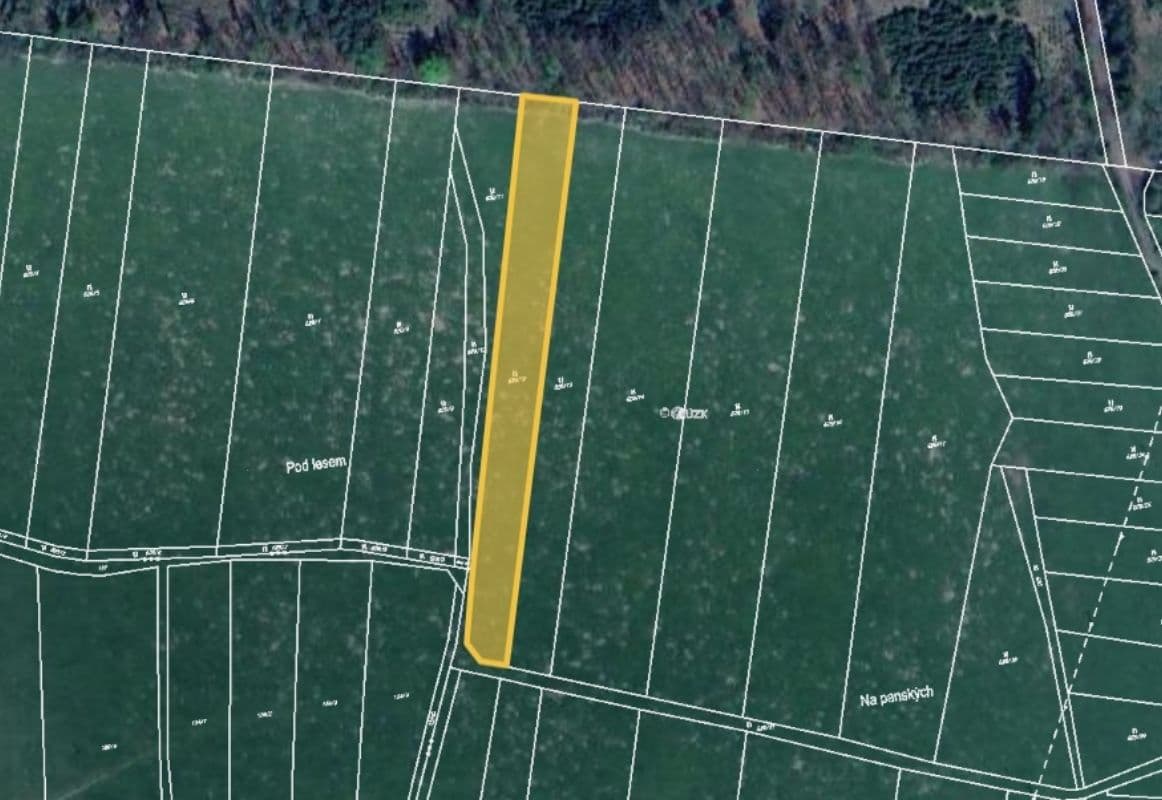 plot for sale, 4,209 m², Čížkov, Plzeňský Region plot for sale, 4,209 m², Čížkov, Plzeňský Region