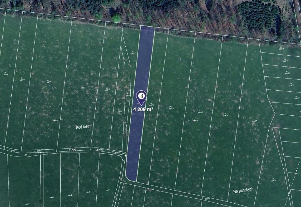 plot for sale, 4,209 m², Čížkov, Plzeňský Region plot for sale, 4,209 m², Čížkov, Plzeňský Region