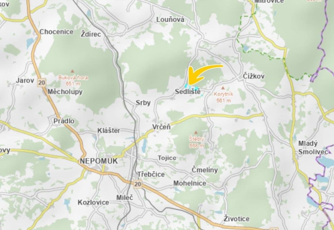 plot for sale, 10,078 m², Čížkov, Plzeňský Region plot for sale, 10,078 m², Čížkov, Plzeňský Region