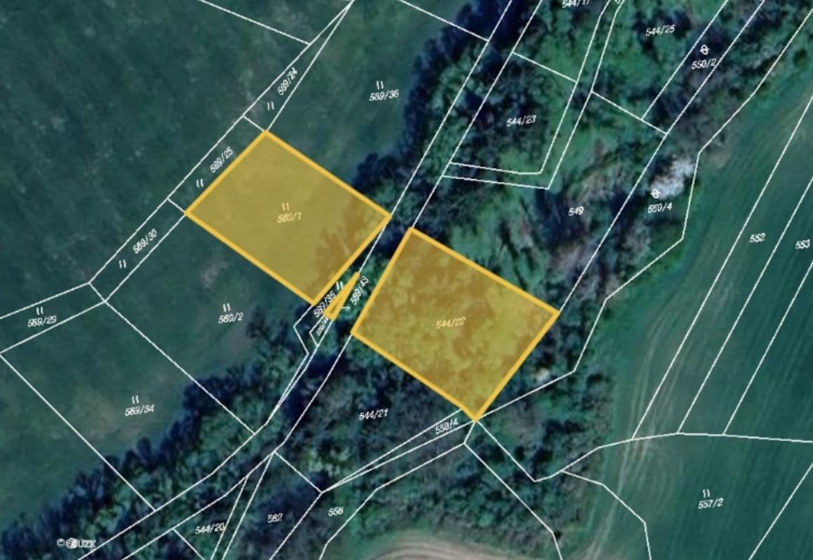 plot for sale, 2,155 m², Čížkov, Plzeňský Region plot for sale, 2,155 m², Čížkov, Plzeňský Region