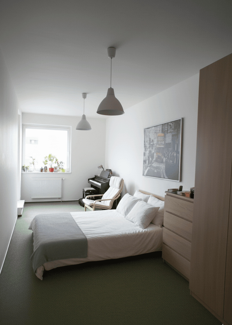 2 bedroom with open-plan kitchen flat to rent, 76 m², Zakšínská, Prague, Prague 2 bedroom with open-plan kitchen flat to rent, 76 m², Zakšínská, Prague, Prague