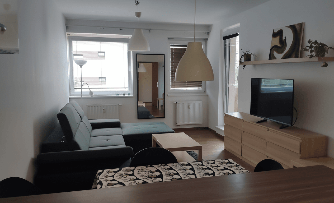 2 bedroom with open-plan kitchen flat to rent, 76 m², Zakšínská, Prague, Prague 2 bedroom with open-plan kitchen flat to rent, 76 m², Zakšínská, Prague, Prague